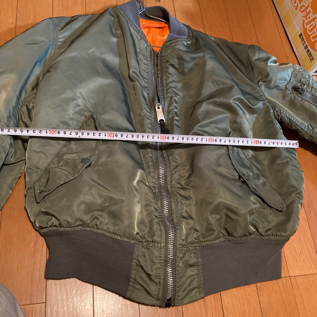 ALPHA INDUSTRIES(アルファインダストリーズ)の今日だけ値下げ。かなり昔のアルファのMA-1 メンズのジャケット/アウター(フライトジャケット)の商品写真