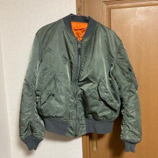 アルファインダストリーズ(ALPHA INDUSTRIES)の今日だけ値下げ。かなり昔のアルファのMA-1(フライトジャケット)