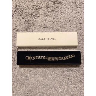 バレンシアガ(Balenciaga)の【値下げ】BALENCIAGA バレンシアガ チェーンブレスレット(シルバー)(ブレスレット/バングル)