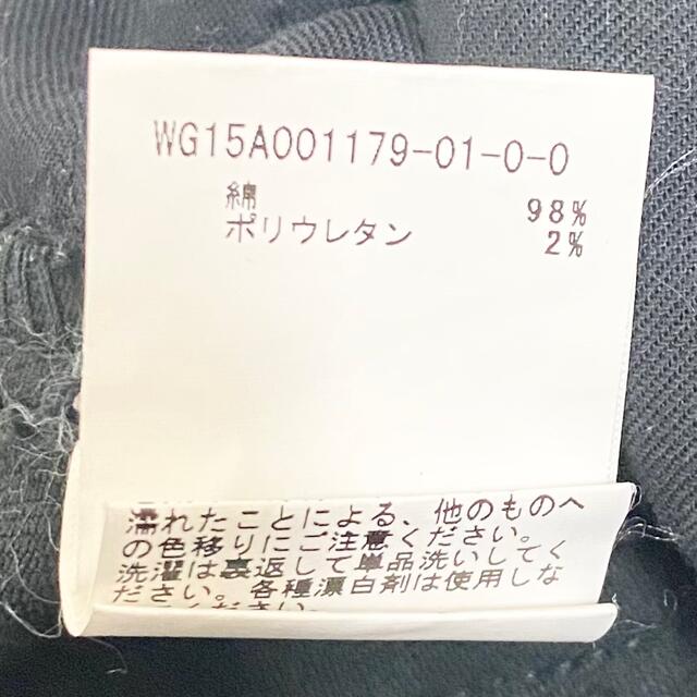 Whim Gazetteウィムガゼット　レディース膝丈スカート　ブラック　36 レディースのスカート(ひざ丈スカート)の商品写真