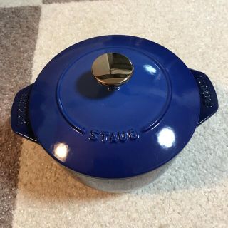 ストウブ(STAUB)のストウブ　ココハンMロイヤルブルー(鍋/フライパン)