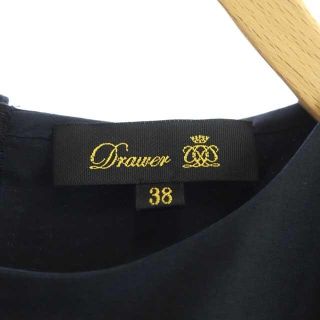 専用＊＊  Drawer ギャザースソキリカエブラウス　ネイビー 38