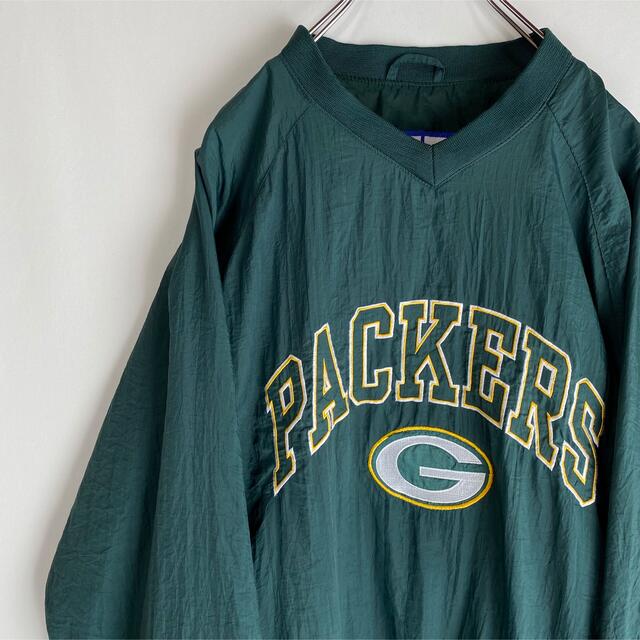 グリーンベイ パッカーズ ナイロンプルオーバーGreen Bay Packers ...