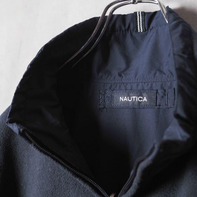 【美品】NAUTICA ノーティカ リバーシブル ジャケット ダブルカラー M