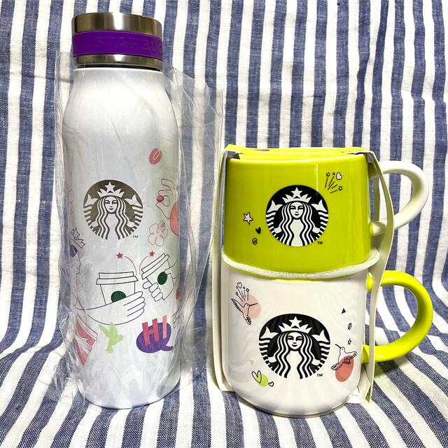 Starbucks Coffee - スターバックス ステンレスボトル ボダム コーヒー ...