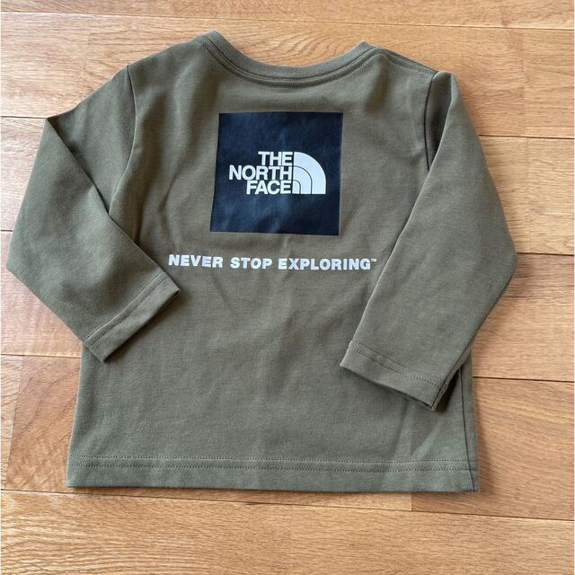 THE NORTH FACE(ザノースフェイス)のノースフェイス  80 ロンT 美品 キッズ/ベビー/マタニティのベビー服(~85cm)(シャツ/カットソー)の商品写真