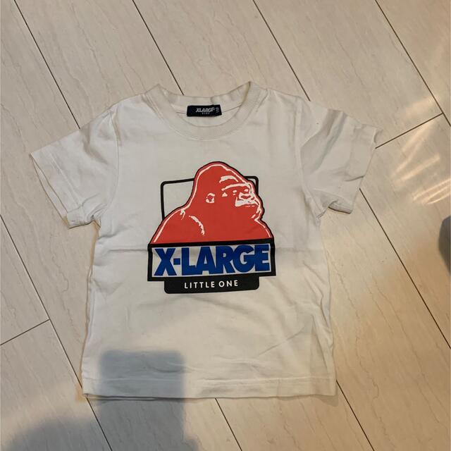 XLARGE(エクストララージ)のSS様専用　白Tシャツ　110  キッズ/ベビー/マタニティのキッズ服男の子用(90cm~)(Tシャツ/カットソー)の商品写真