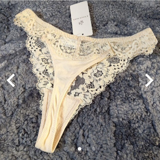 S★EMPREINTE・オンプランテ 淡ピンク 可愛いタンガ 海外高級ランジェリ