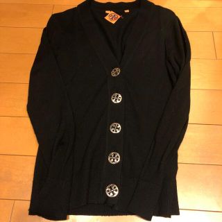 トリーバーチ(Tory Burch)のトリーバーチ 黒カーデ 美品(カーディガン)