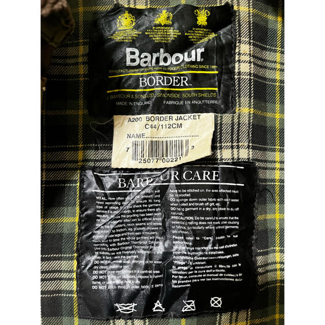 Barbour(バーブァー)のbarbour バブアー ボーダー メンズのジャケット/アウター(ブルゾン)の商品写真