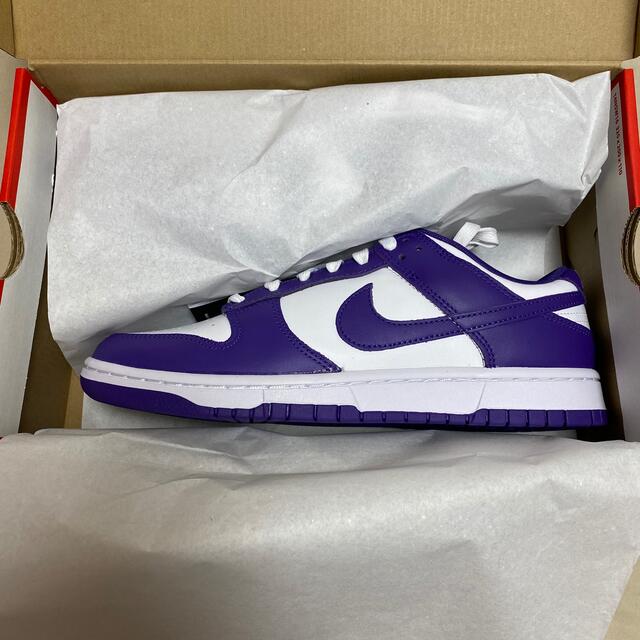 NIKE DUNK LOW RETRO “COURT PURPLE” 27.0 メンズの靴/シューズ(スニーカー)の商品写真