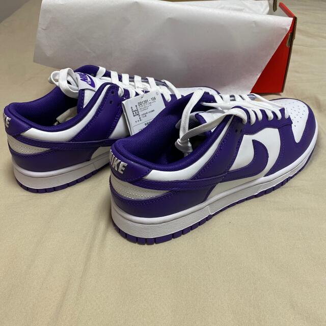 NIKE DUNK LOW RETRO “COURT PURPLE” 27.0 メンズの靴/シューズ(スニーカー)の商品写真