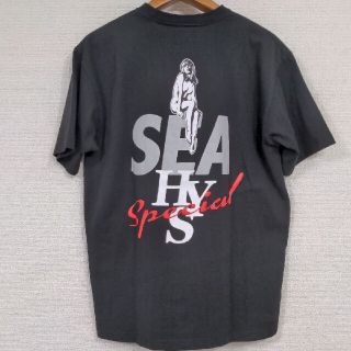 ヒステリックグラマー(HYSTERIC GLAMOUR)のHYSTERIC GLAMOUR × WIND AND SEA Tシャツ L(Tシャツ/カットソー(半袖/袖なし))