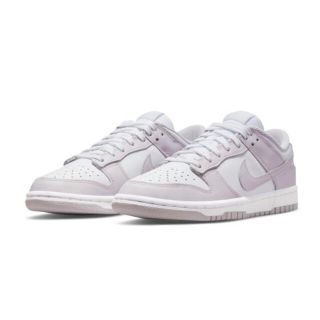 ナイキ(NIKE)の【wmns25.5cm 未着用】nike dunk low ライトバイオレット(スニーカー)