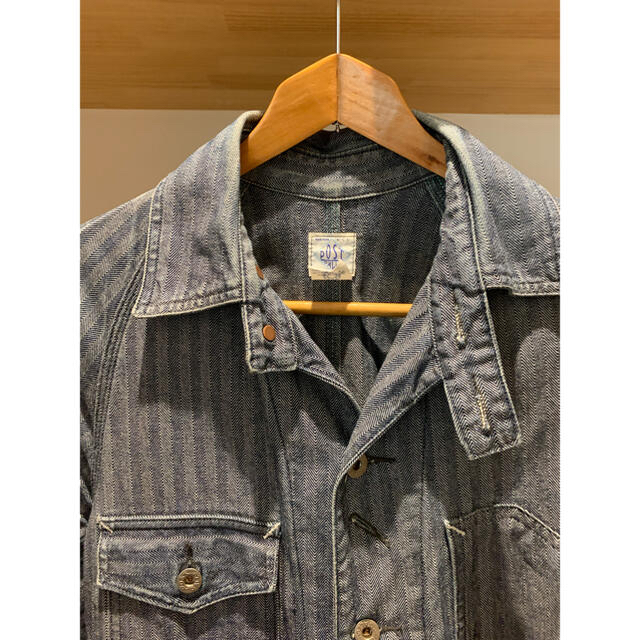 POST OVERALLS - 美品 USA製 ポストオーバーオールズ ヘリンボーン