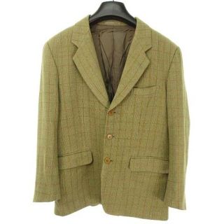 ポールスミス(Paul Smith)のポールスミス Trow Mill ツイード ジャケット M ベージュ IBO18(テーラードジャケット)