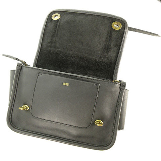 コーチ COACH 70722 レガシーレザー ロックバッグ ボディバッグ 黒