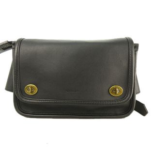 コーチ(COACH)のコーチ COACH 70722 レガシーレザー ロックバッグ ボディバッグ 黒(ボディーバッグ)