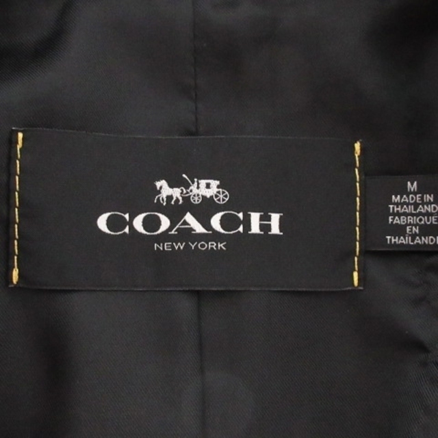 COACH(コーチ)のコーチ トレンチコー F33778 ロング丈 ベルト付き コットン M アウター メンズのジャケット/アウター(トレンチコート)の商品写真