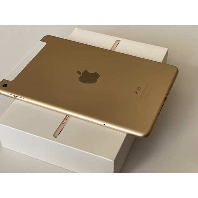 【中古美品】iPad mini4 cellular 16GB ゴールド - 2