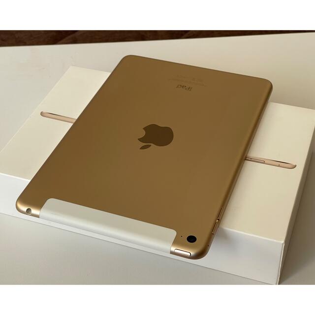【中古美品】iPad mini4 cellular 16GB ゴールド - 3