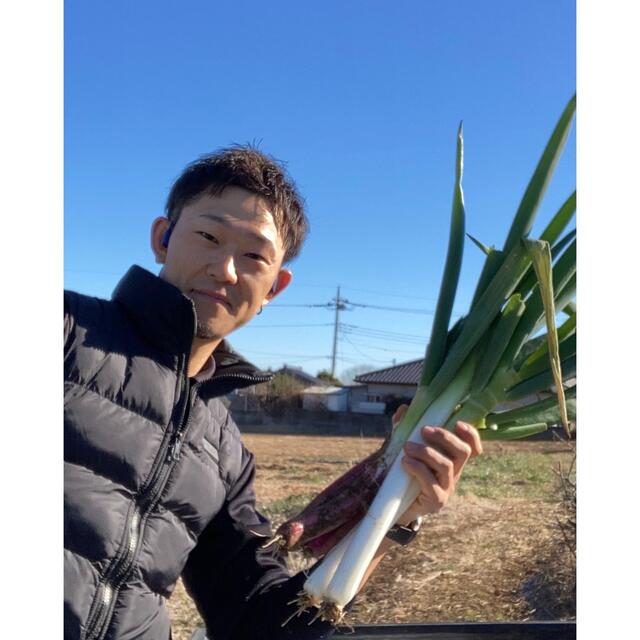 超貴重！茨城県産 赤ネギ長ネギ食べ比べセット！ネコポス 食品/飲料/酒の食品(野菜)の商品写真