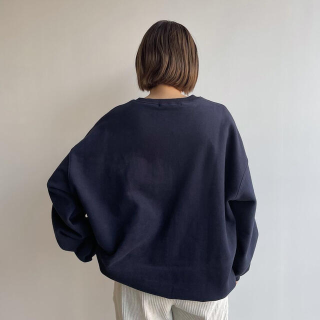 ZARA(ザラ)のnokcha NCAA mtm navy レディースのトップス(トレーナー/スウェット)の商品写真