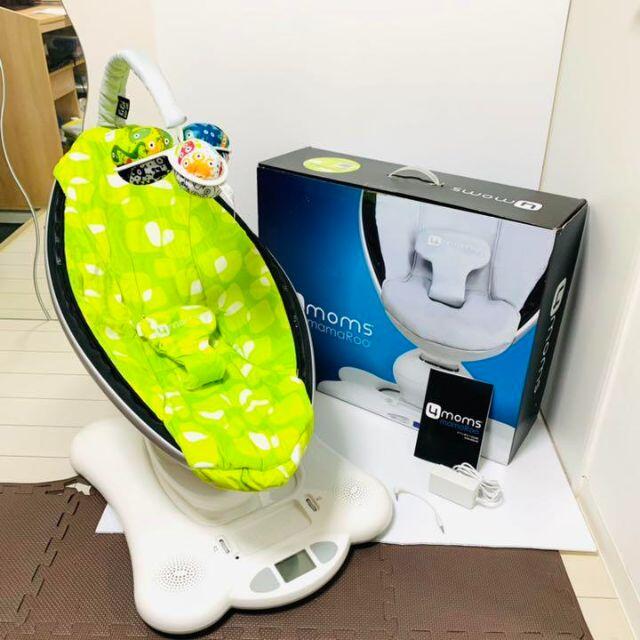 【美品】mamaROO ママルー 4moms 電動バウンサー