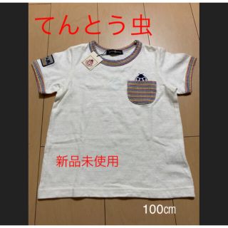 てんとう虫　100㎝　Tシャツ　新品未使用(Tシャツ/カットソー)