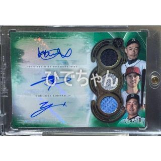 10枚限定 イチロー 菊池雄星 4色×4色パッチ ジャージ カード topps
