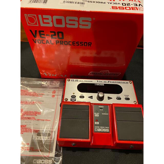 BOSS VE-20 ボーカルエフェクタープロセッサー 種類豊富な品揃え