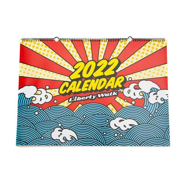 リバティーウォーク　カレンダーLBWK ウォールカレンダー2022年　6枚セット インテリア/住まい/日用品の文房具(カレンダー/スケジュール)の商品写真