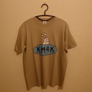 《新品未使用》KM4K LOGO Tシャツ グレー(Tシャツ/カットソー(半袖/袖なし))