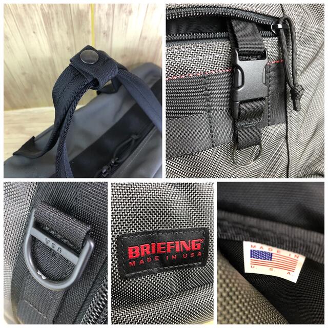 BRIEFING - 【廃盤希少】BRIEFING CLOUD CUBBY STEEL ボストン BRIEFING - 【廃盤希少】BRIEFING CLOUD CUBBY STEEL ボストン