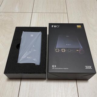 FiiO Q3 ポータブルアンプ 美品 付属品完備(アンプ)