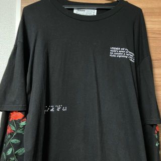 LEGENDA ロングTシャツ(Tシャツ/カットソー(七分/長袖))