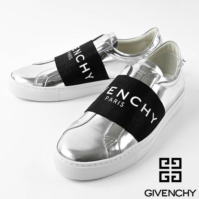 GIVENCHY(ジバンシィ)のサブ様専用新品 2021AW Givenchy バンド ミラーレザー スニーカー メンズの靴/シューズ(スニーカー)の商品写真