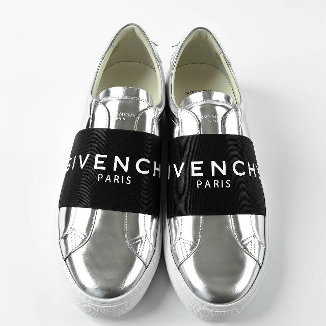 GIVENCHY(ジバンシィ)のサブ様専用新品 2021AW Givenchy バンド ミラーレザー スニーカー メンズの靴/シューズ(スニーカー)の商品写真