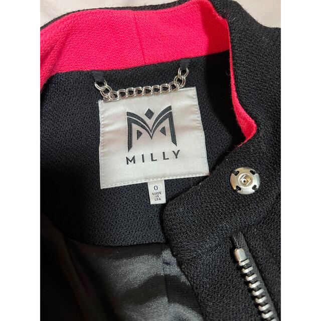 Milly(ミリー)の美品♡MILLY♡ノーカラーコート レディースのジャケット/アウター(ノーカラージャケット)の商品写真