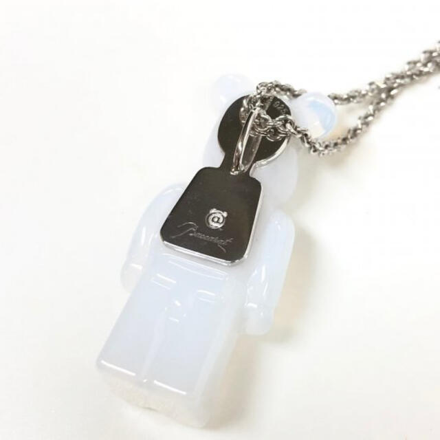 新品・レア】バカラ×ベアブリック ホワイト ネックレス