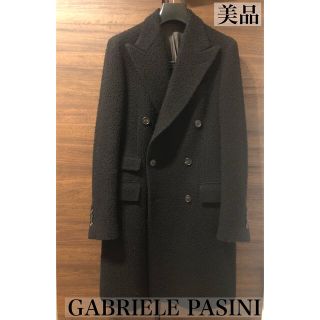 【美品】GABRIELE PASINI ガブリエレパジーニダブルチェスターコート