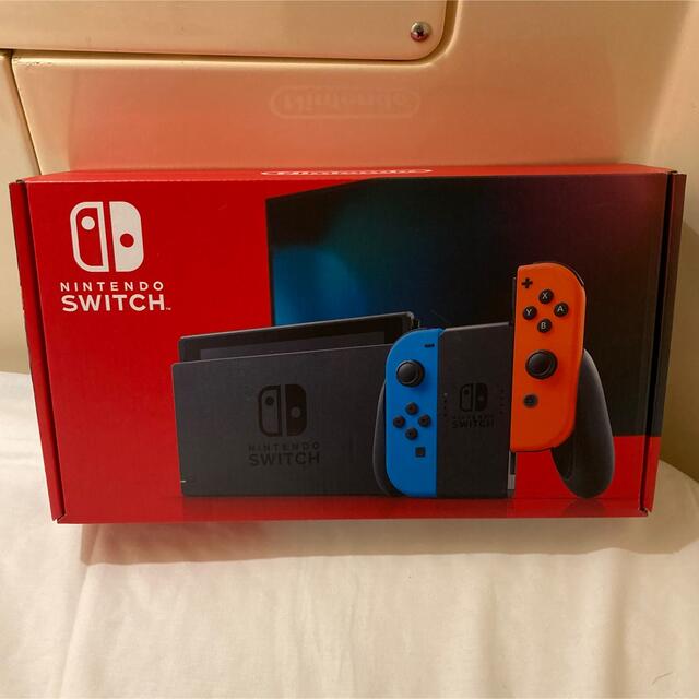 Nintendo Switch(ニンテンドースイッチ)のNintendo Switch JOY-CON(L) ネオンブルー/(R) ネオ エンタメ/ホビーのゲームソフト/ゲーム機本体(家庭用ゲーム機本体)の商品写真