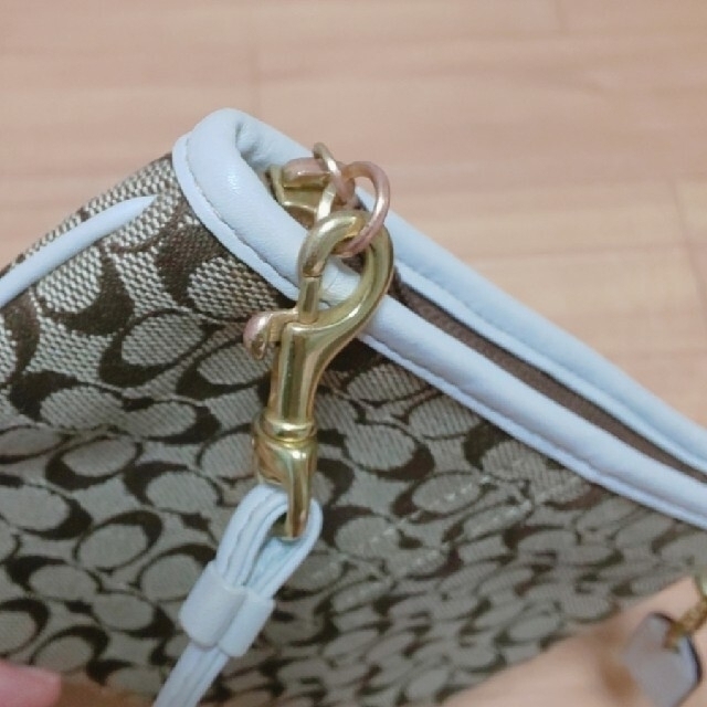 COACH(コーチ)の新品・未使用 ☆ COACH リスレット　ポーチ レディースのファッション小物(ポーチ)の商品写真