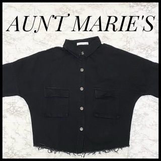 アントマリーズ(Aunt Marie's)のAUNT MARIE'S レディースデニムジャケット　Gジャン　フリーサイズ(Gジャン/デニムジャケット)