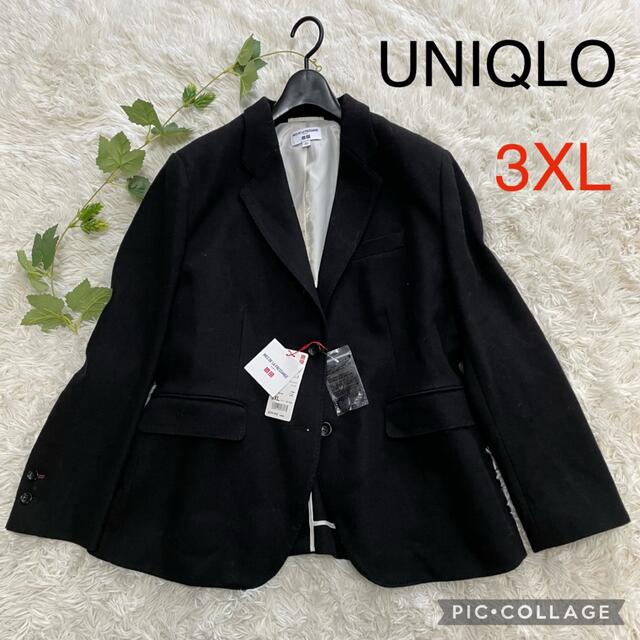 新品　UNIQLO ユニクロ　テーラードジャケット　大きいサイズ　３XL