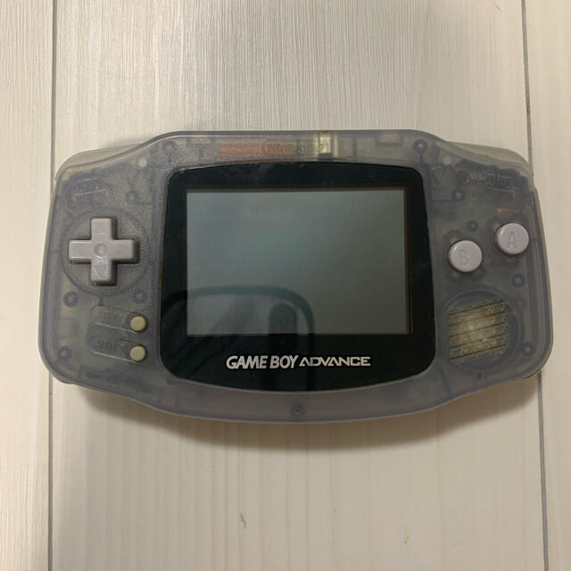 ゲームボーイアドバンス(ゲームボーイアドバンス)のNintendo ゲームボーイアドバンス　GBA 本体　ミルキーブルー エンタメ/ホビーのゲームソフト/ゲーム機本体(携帯用ゲーム機本体)の商品写真