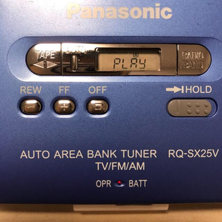 Panasonic - 【可動品】Panasonic カセットプレーヤー RQ-SX25V 