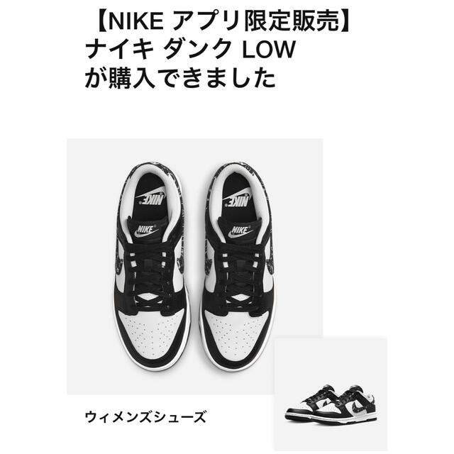 NIKE WMNS DUNK LOW ESS PAISLEY ダンク ペイズリー 3