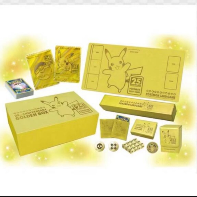 ポケモン(ポケモン)のポケモンカードゲーム　25th ANNIVERSARY GOLDEN BOX エンタメ/ホビーのトレーディングカード(Box/デッキ/パック)の商品写真