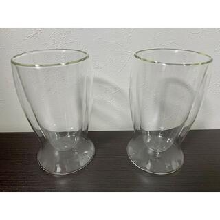 耐熱二層グラス　2個(グラス/カップ)